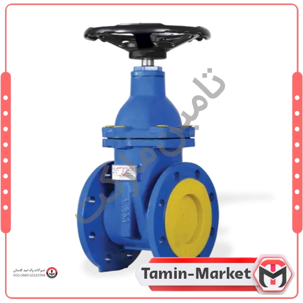 شیر کشویی زبانه لاستیکی